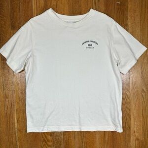 Gymshark fitness club off white T-shirt